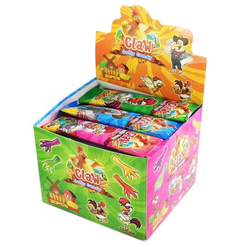 #1389 2214-zelki-claw-jelly-candy-30szt