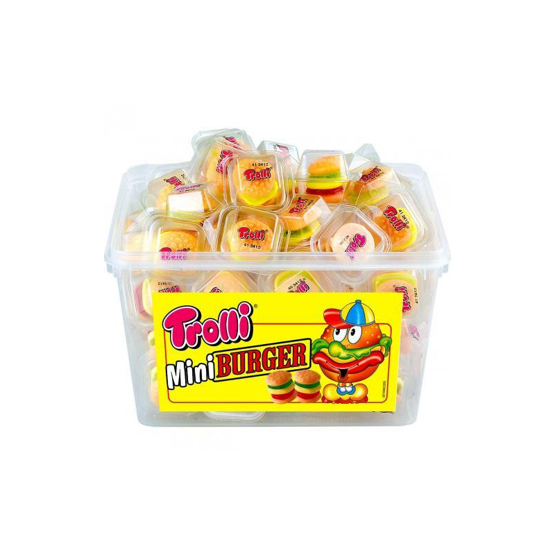 #0922 Trolli Party Burger mini 10g