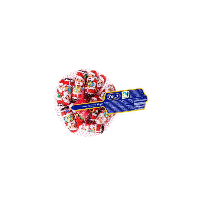 #3030 Santa-Claus-milk-chocolate-with-milk-cream-filling-85g-Image-1