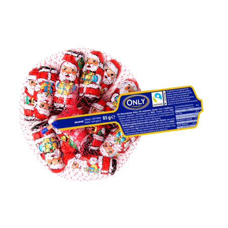 #3030 Santa-Claus-milk-chocolate-with-milk-cream-filling-85g-Image-1