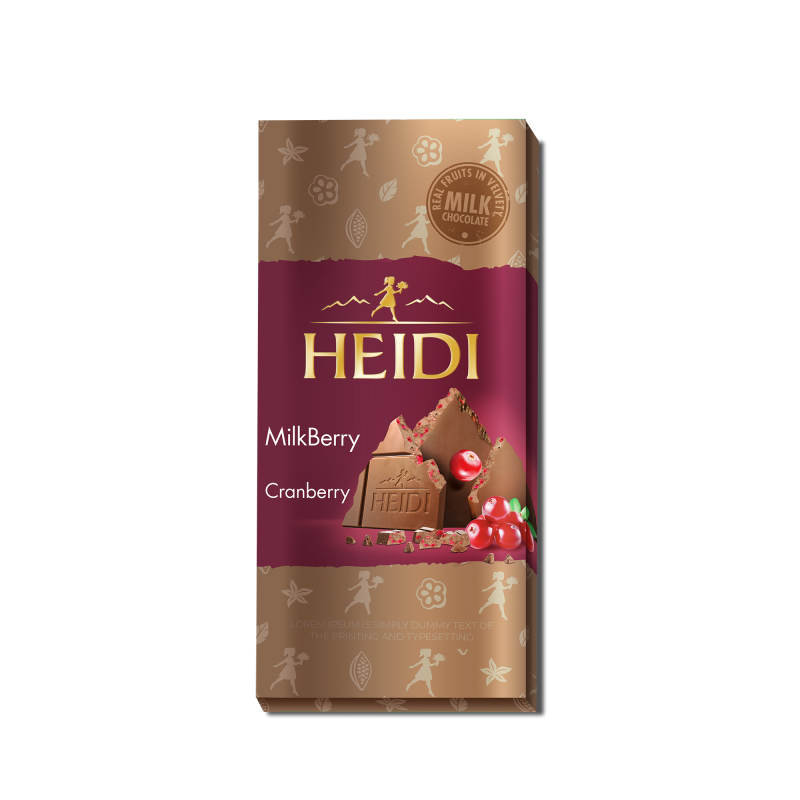 #3206 Heidi Mliečna Brusnica
