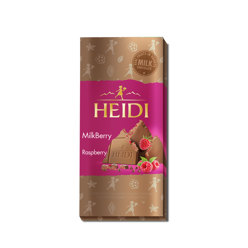 #3210 Heidi Mliečna Malina