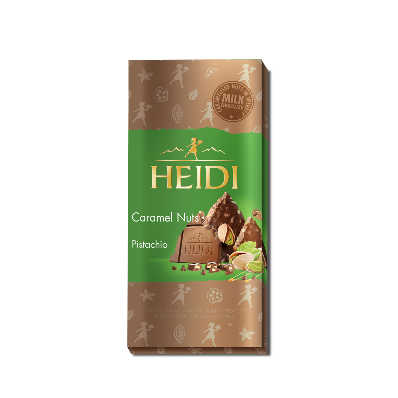 #3220 Heidi Caramel Nuts Pistachio