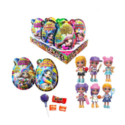 #4605 dancing-queen-plastic-egg-13.5cm-20g-6ks