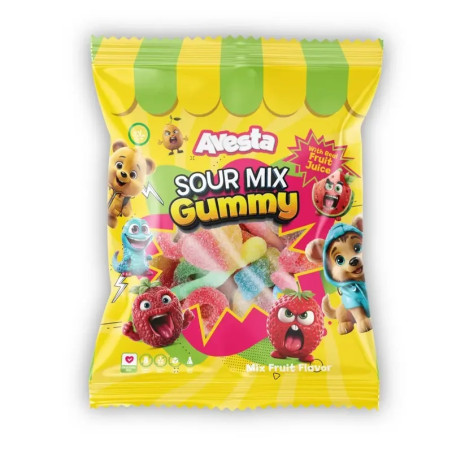 #4685 avesta-sour-mix-gummy-party-halal-80g