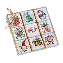 #0860 christmas tiles 144g real
